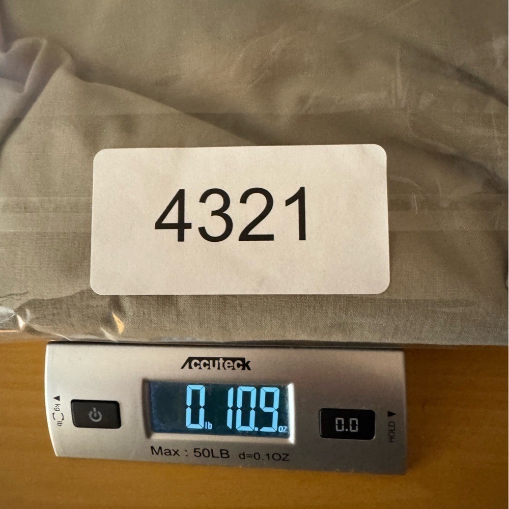 Michael Kors Mens Linen Cotton Safari Button Up Shirt Large Classic Staple - Picture 8 of 8